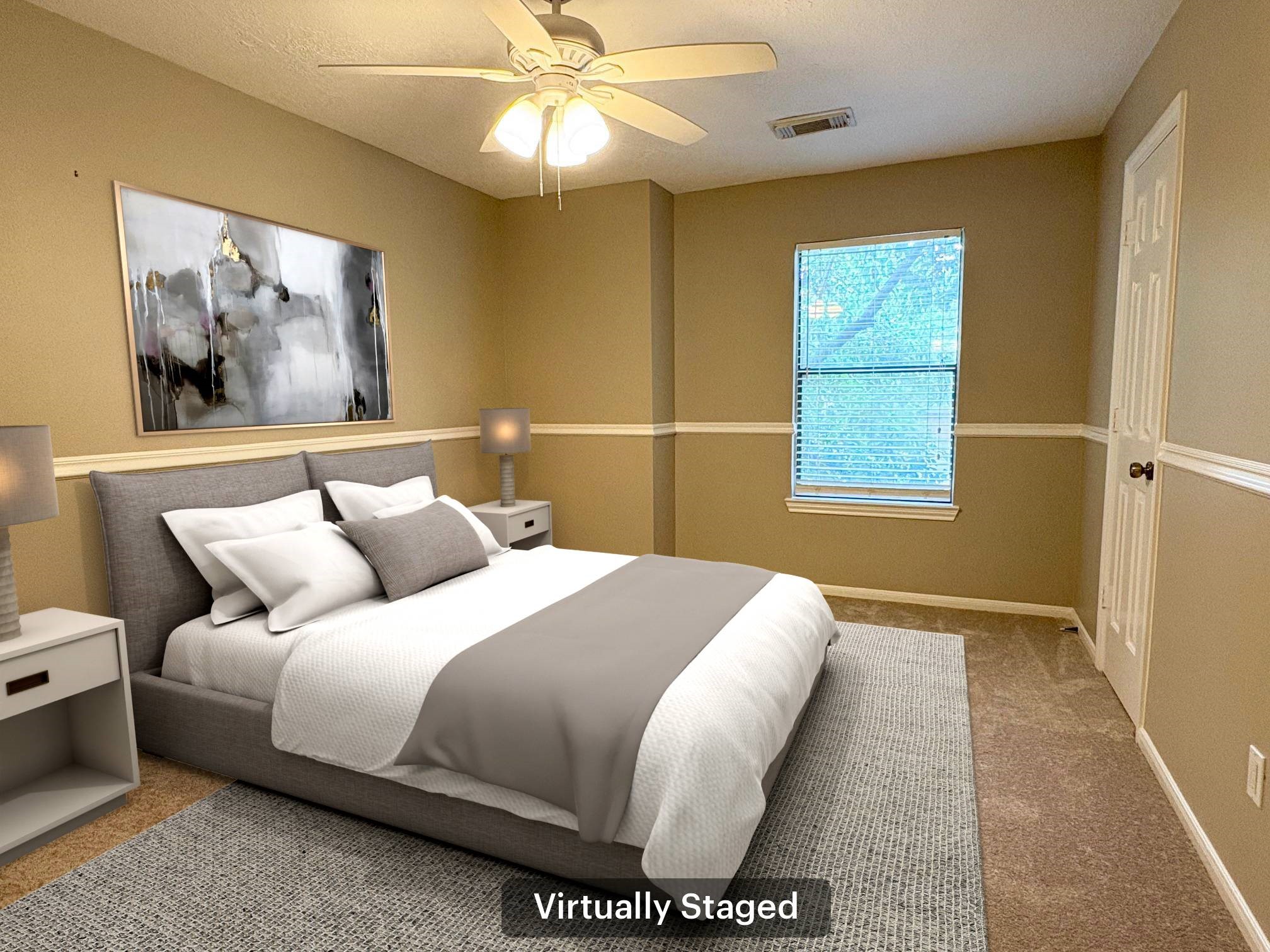 17706 Woodlode Lane Spring, TX 77379 - Photo 7 of 31 a bedroom with a large bed and a window