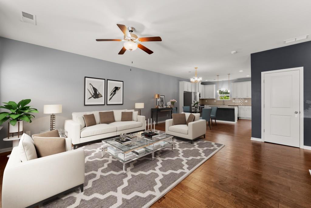3478 Abbey Way Gainesville, GA 30507 - Photo 1 of 1 a living room with furniture and kitchen view