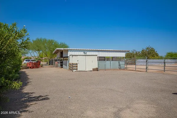 a view of a car garage