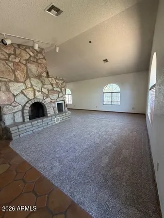 a view of a livingroom with furniture