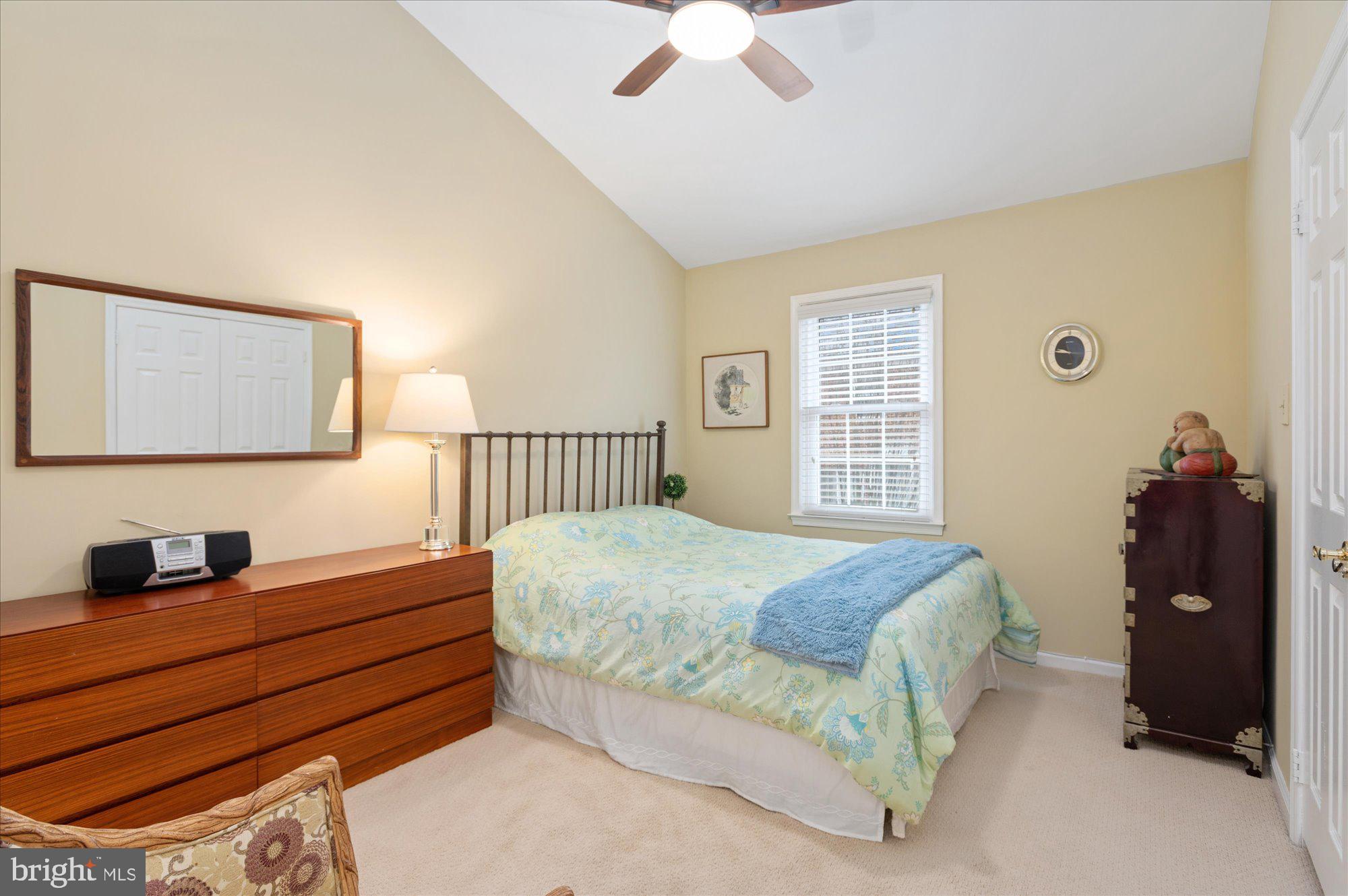 8001 Quarry Ridge Way Bethesda, MD 20817 - Photo 25 of 55 Hall Bedroom, ensuite bath,Vaulted Ceiling