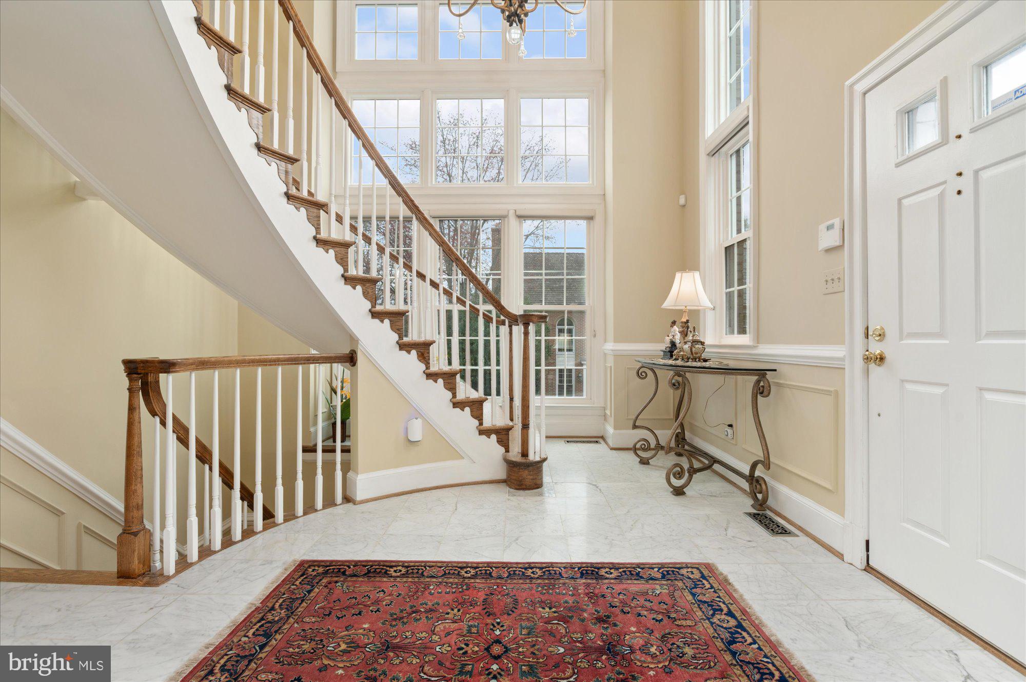 8001 Quarry Ridge Way Bethesda, MD 20817 - Photo 3 of 55 Wow...dramatic light filled foyer!