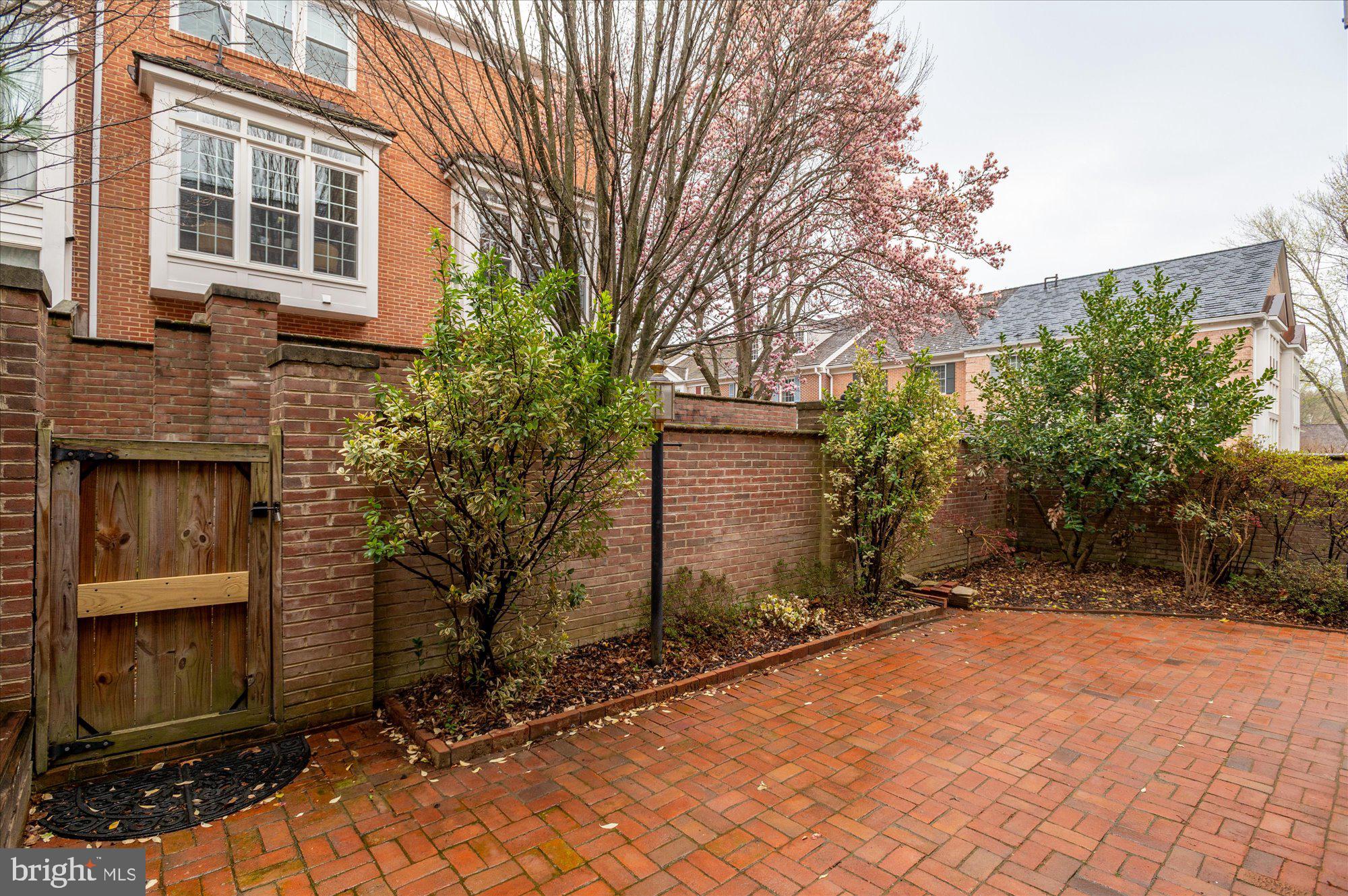 8001 Quarry Ridge Way Bethesda, MD 20817 - Photo 49 of 55 Private Brick Enclosed Corner Yard!!