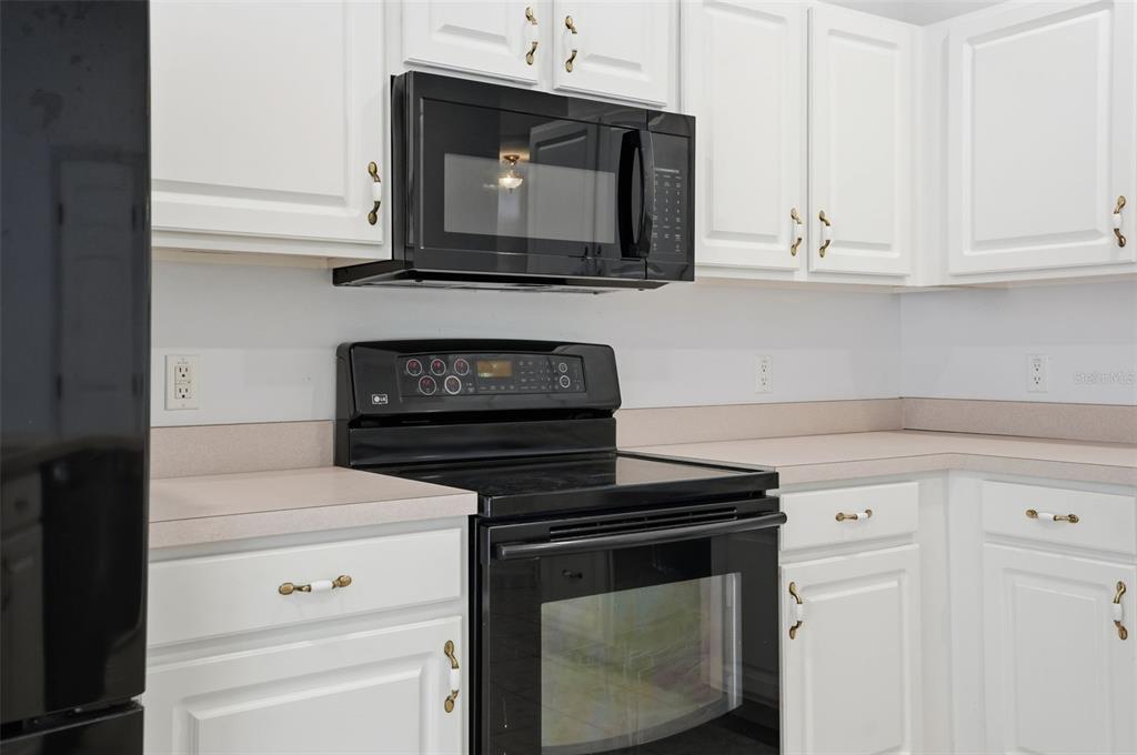 16 Nephthytis Court Homosassa, FL 34446 - Photo 17 of 45 a kitchen with appliances cabinets and a stove top oven