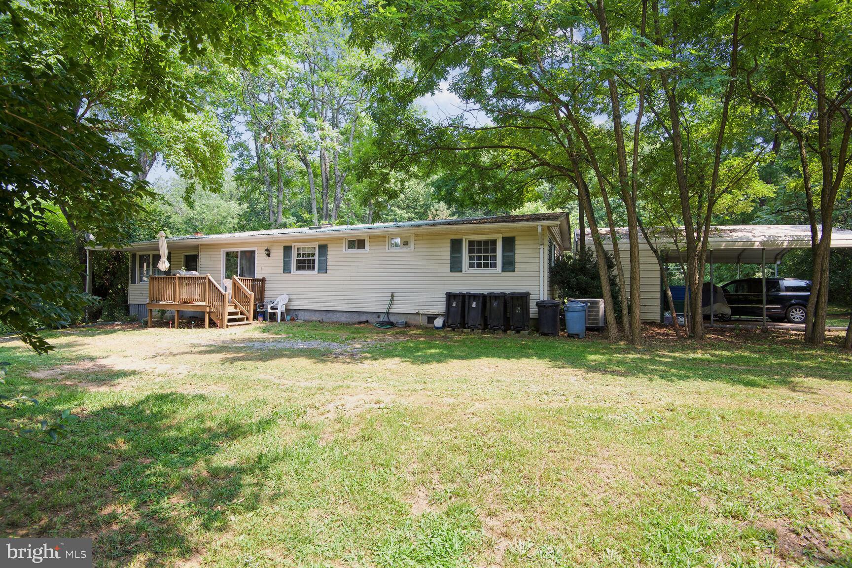 1697 Bishop Meade Road Boyce, VA 22620 - Photo 15 of 15 Back Yard Deck View