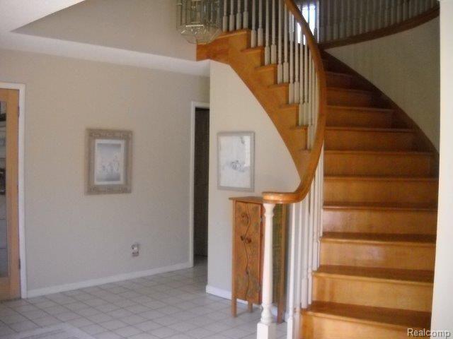 3676 Blue Bush Road Monroe, MI 48162 - Photo 17 of 35 spiral staircase.jpg