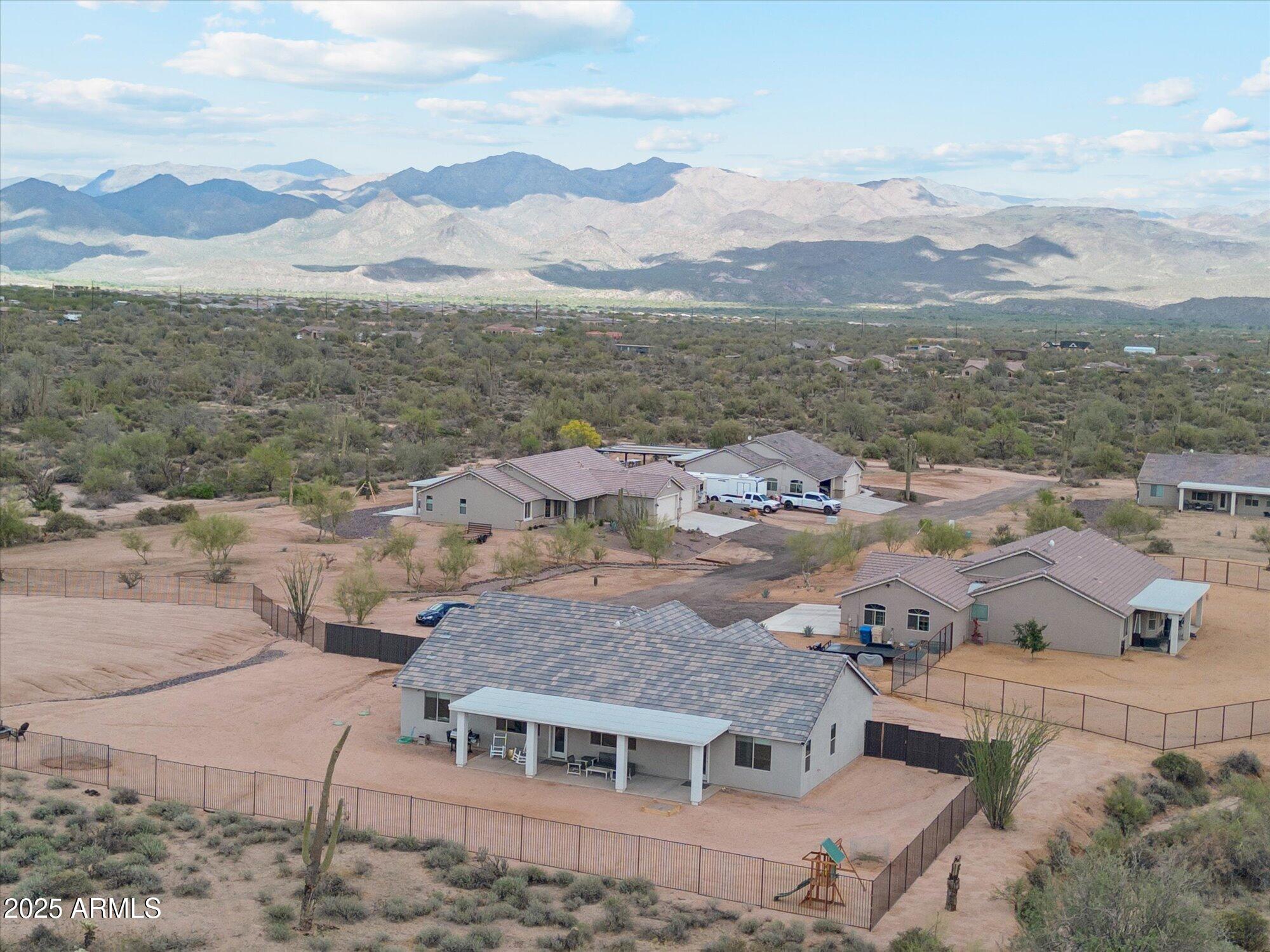 27420 North 170th Street Rio Verde, AZ 85263 - Photo 33 of 39 an aerial view of residential houses with outdoor space