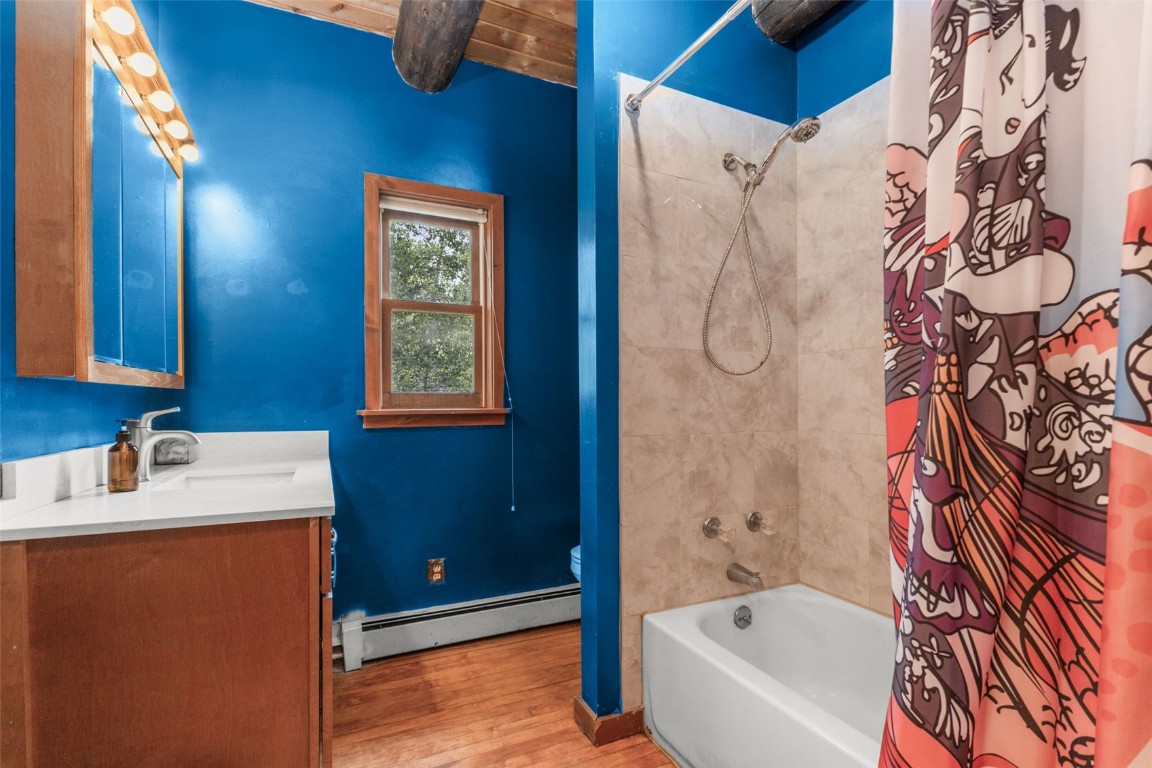 25065 Aspen Way Clark, CO 80428 - Photo 13 of 50 a bathroom with a sink and a bathtub