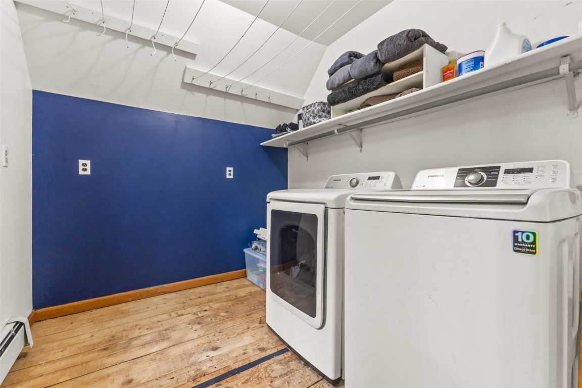 25065 Aspen Way Clark, CO 80428 - Photo 18 of 50 a utility room with dryer and washer