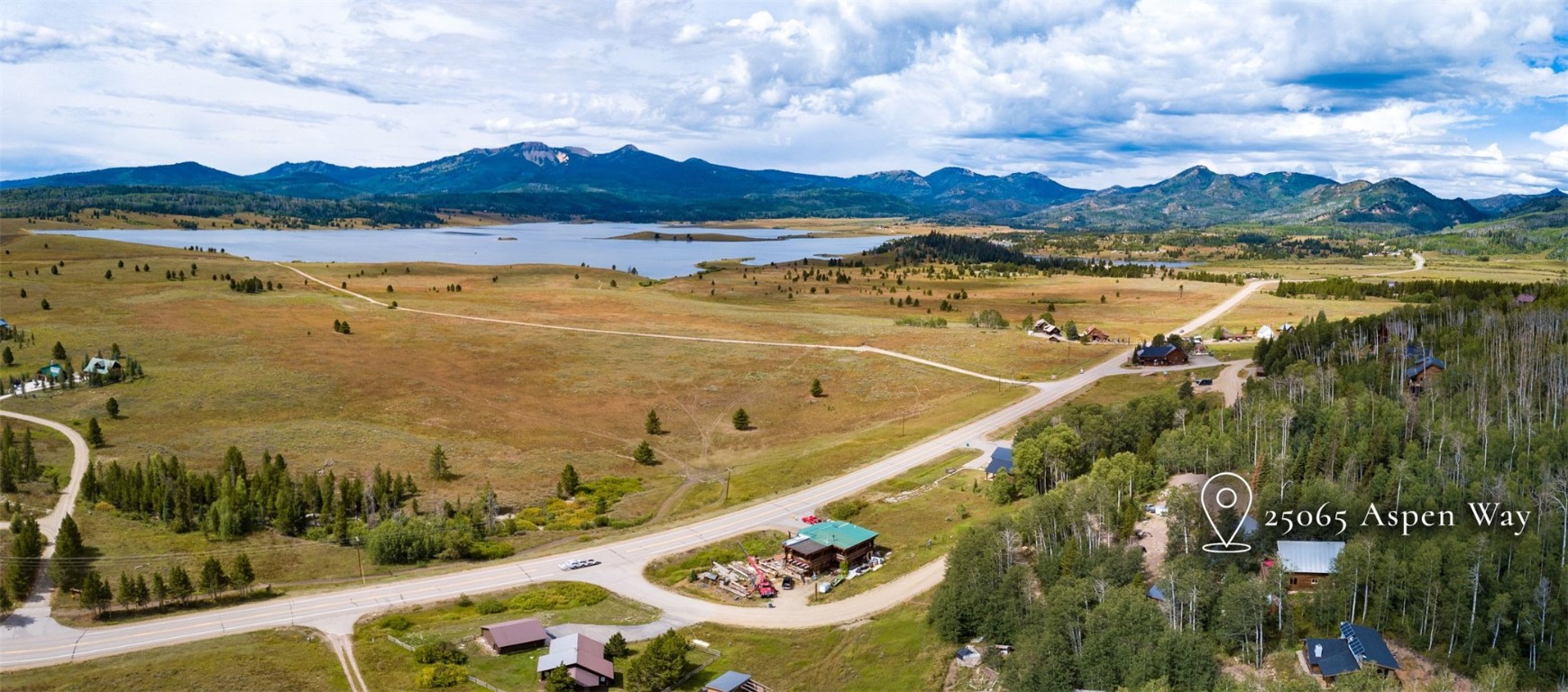 25065 Aspen Way Clark, CO 80428 - Photo 40 of 50 a view of a lake with a mountain
