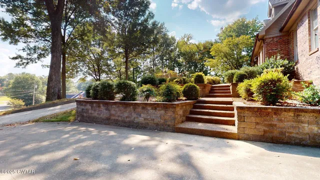 a view of outdoor space and yard