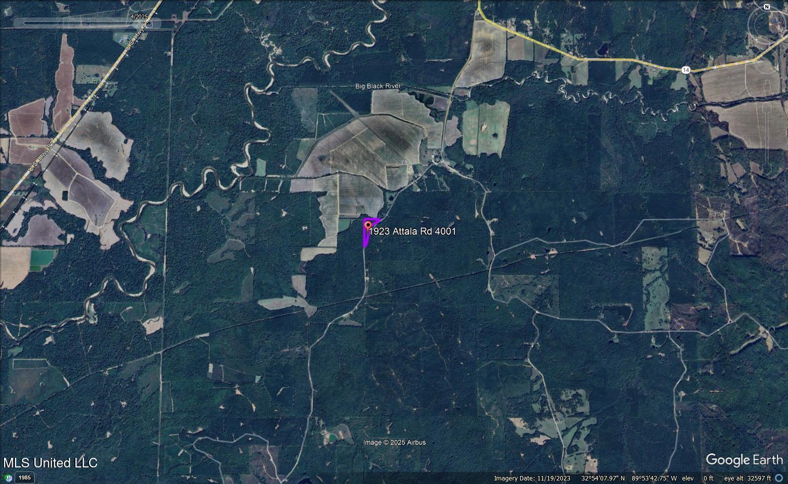 1923 Attala Road Goodman, MS 39079 - Photo 7 of 9 GoogleEarth_Image 2