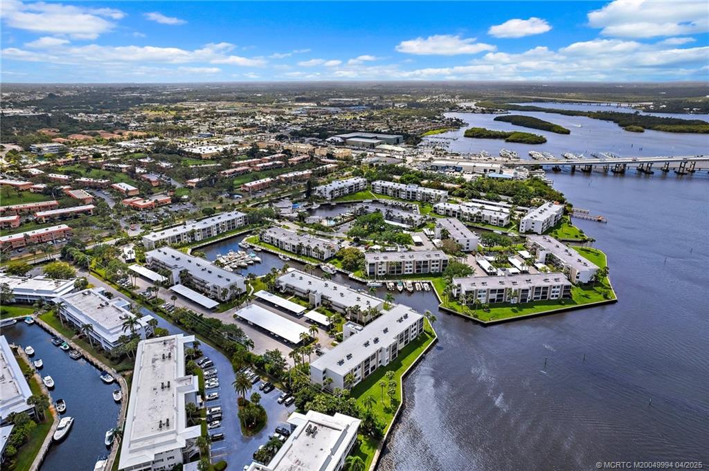 1950 Southwest Palm City Road, Unit 5310 Stuart, FL 34994 - Photo 61 of 72 an aerial view of a city