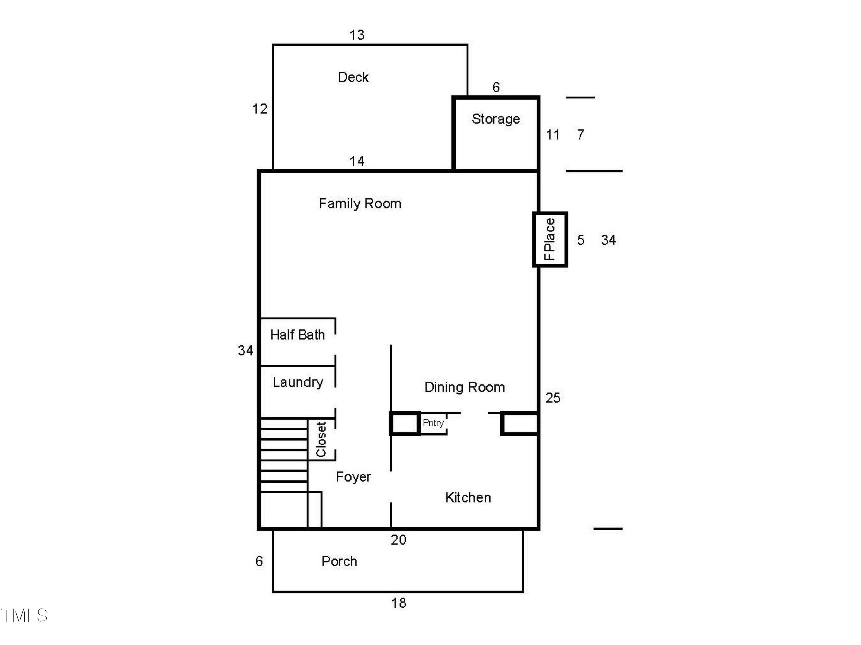 721 Benchmark Drive Raleigh, NC 27615 - Photo 34 of 37 Floor 1