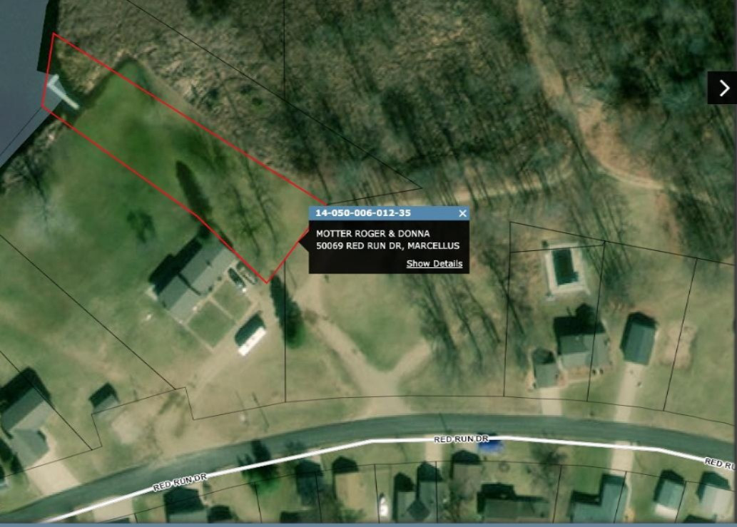 Red Run Road Marcellus, MI 49067 - Photo 6 of 6 Aerial View