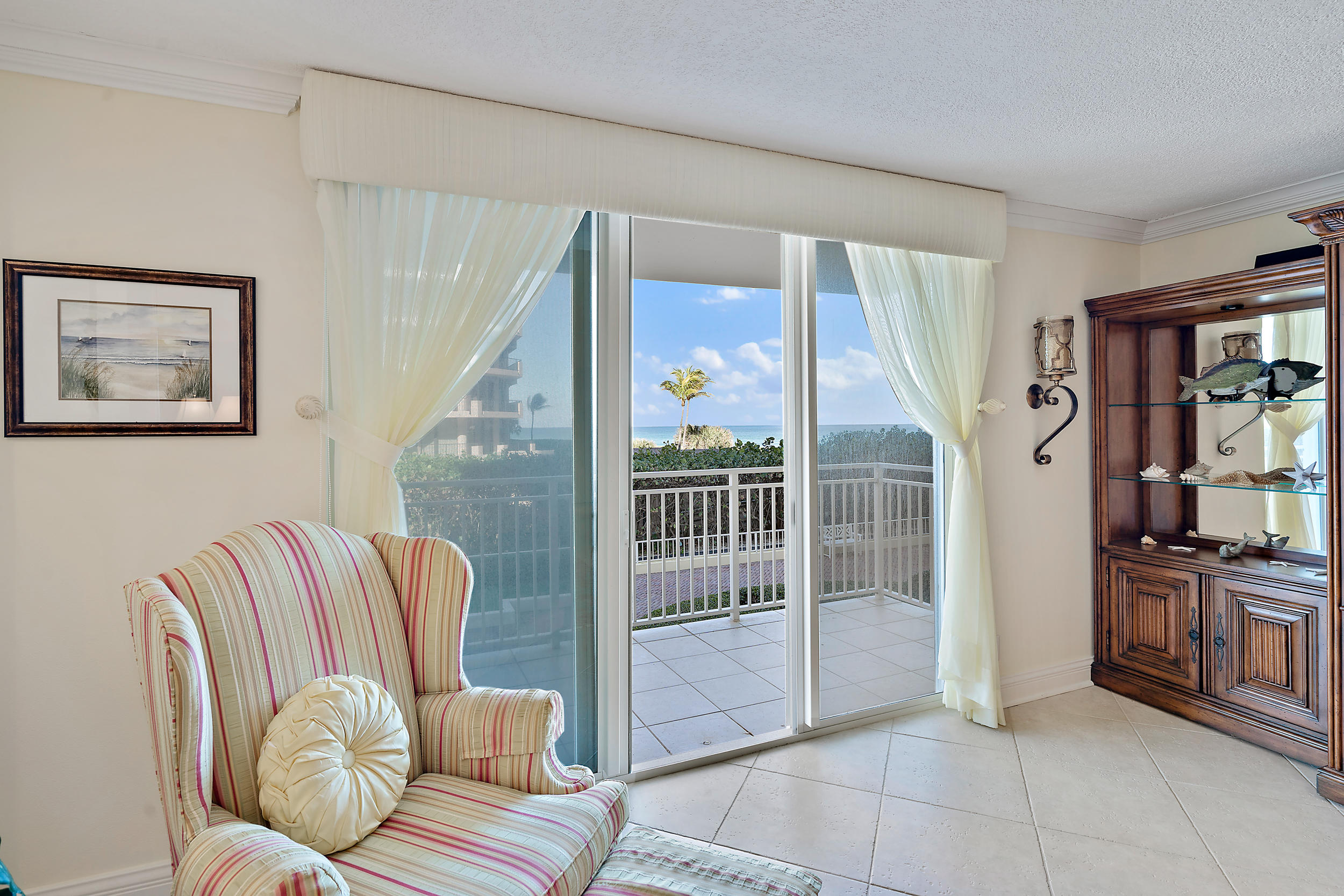 500 Ocean Drive, Unit E2A Juno Beach, FL 33408 - Photo 6 of 31 View from Living/Family