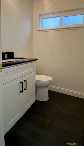 a close view of a toilet