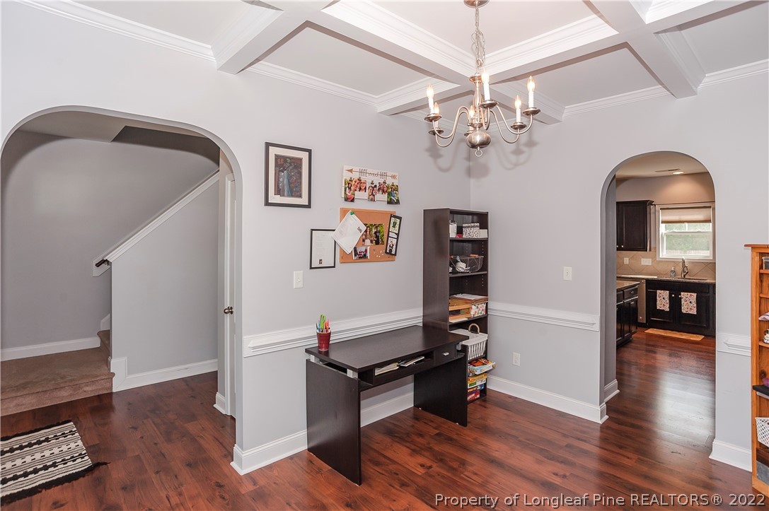 461 St Johns Loop Raeford, NC 28376 - Photo 29 of 50 a living room with furniture and wooden floor