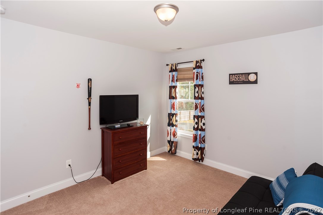 461 St Johns Loop Raeford, NC 28376 - Photo 45 of 50 a living room with furniture and a flat screen tv
