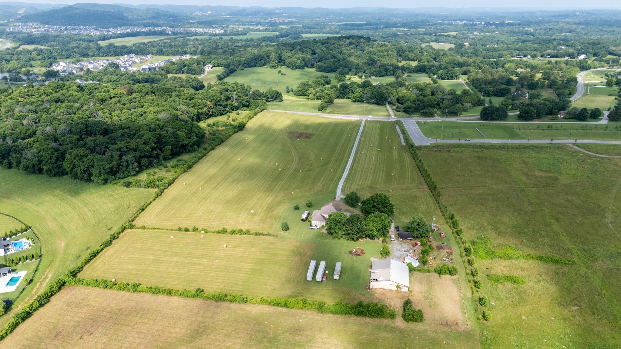 6286 Cox Road Arrington, TN 37014 - Photo 5 of 21 a view of a swimming pool and a yard