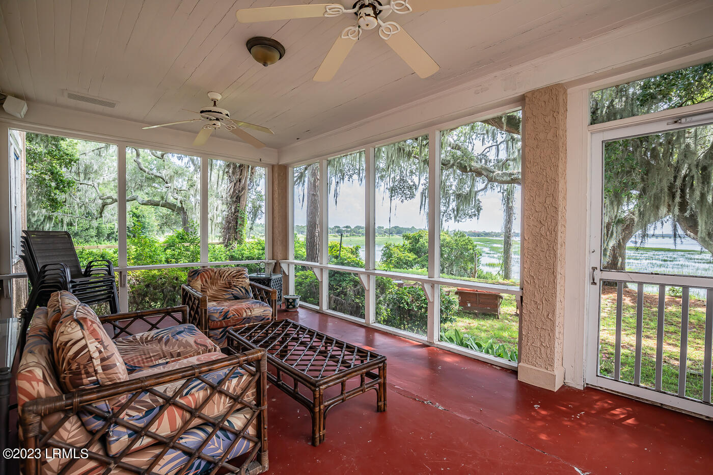 725 Ribaut Road Beaufort, SC 29902 - Photo 33 of 38 Screened porch 2
