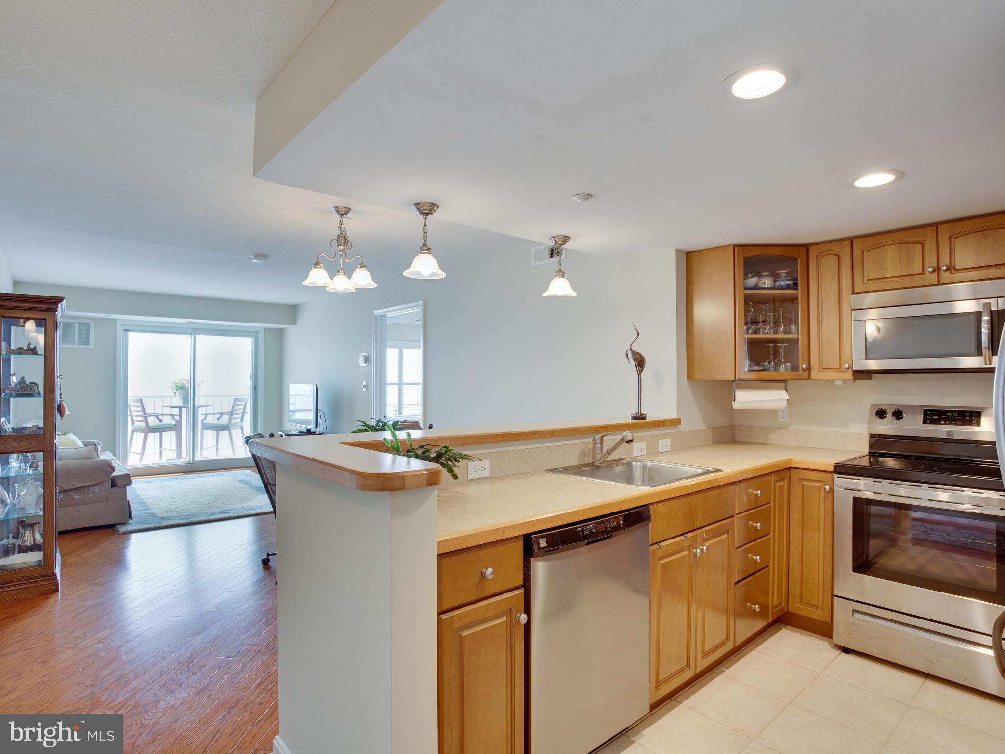 8501 Bayside Road, Unit 606 Chesapeake Beach, MD 20732 - Photo 2 of 32 Open concept kitchen