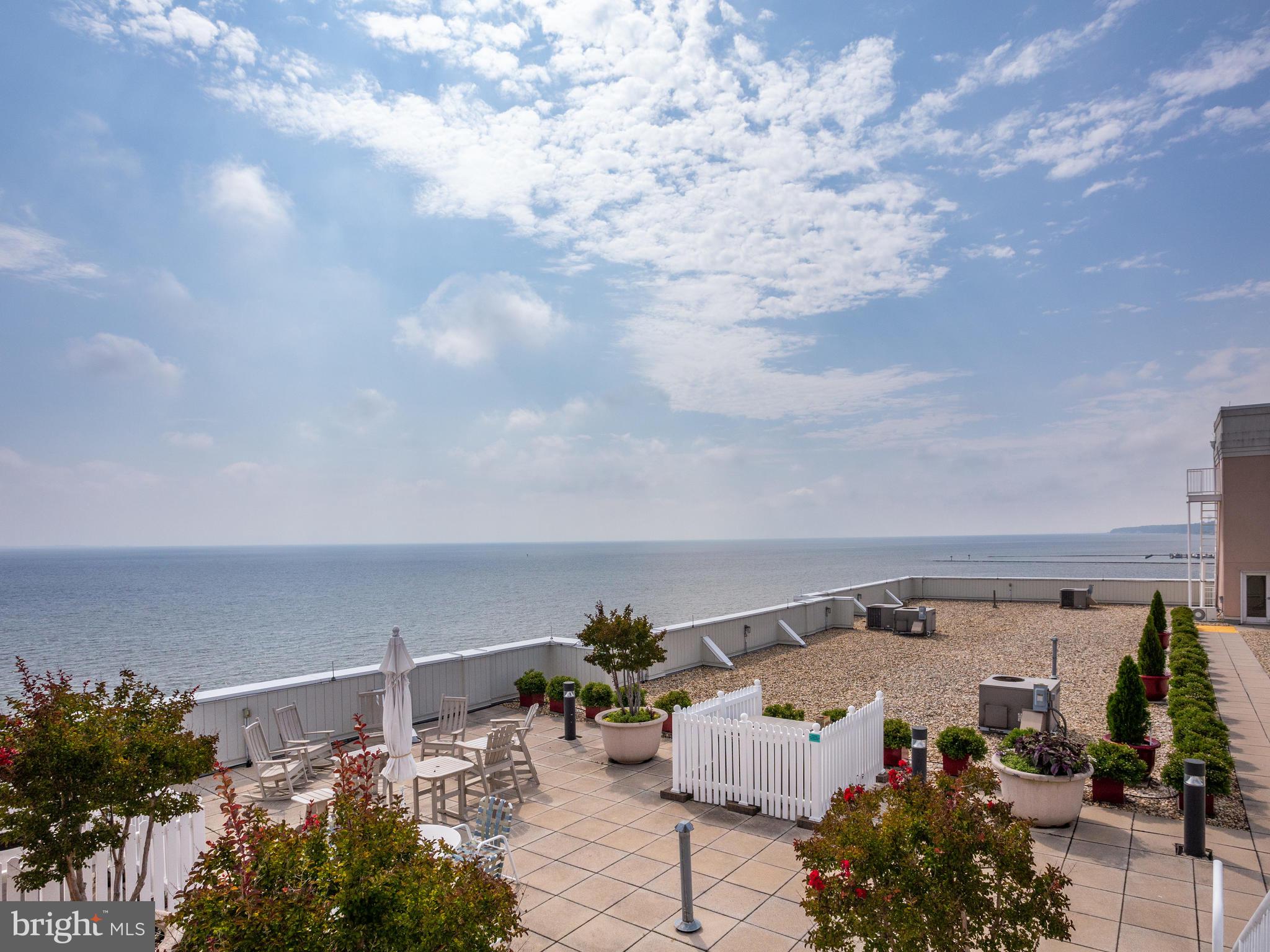 8501 Bayside Road, Unit 606 Chesapeake Beach, MD 20732 - Photo 12 of 32 Rooftop garden area