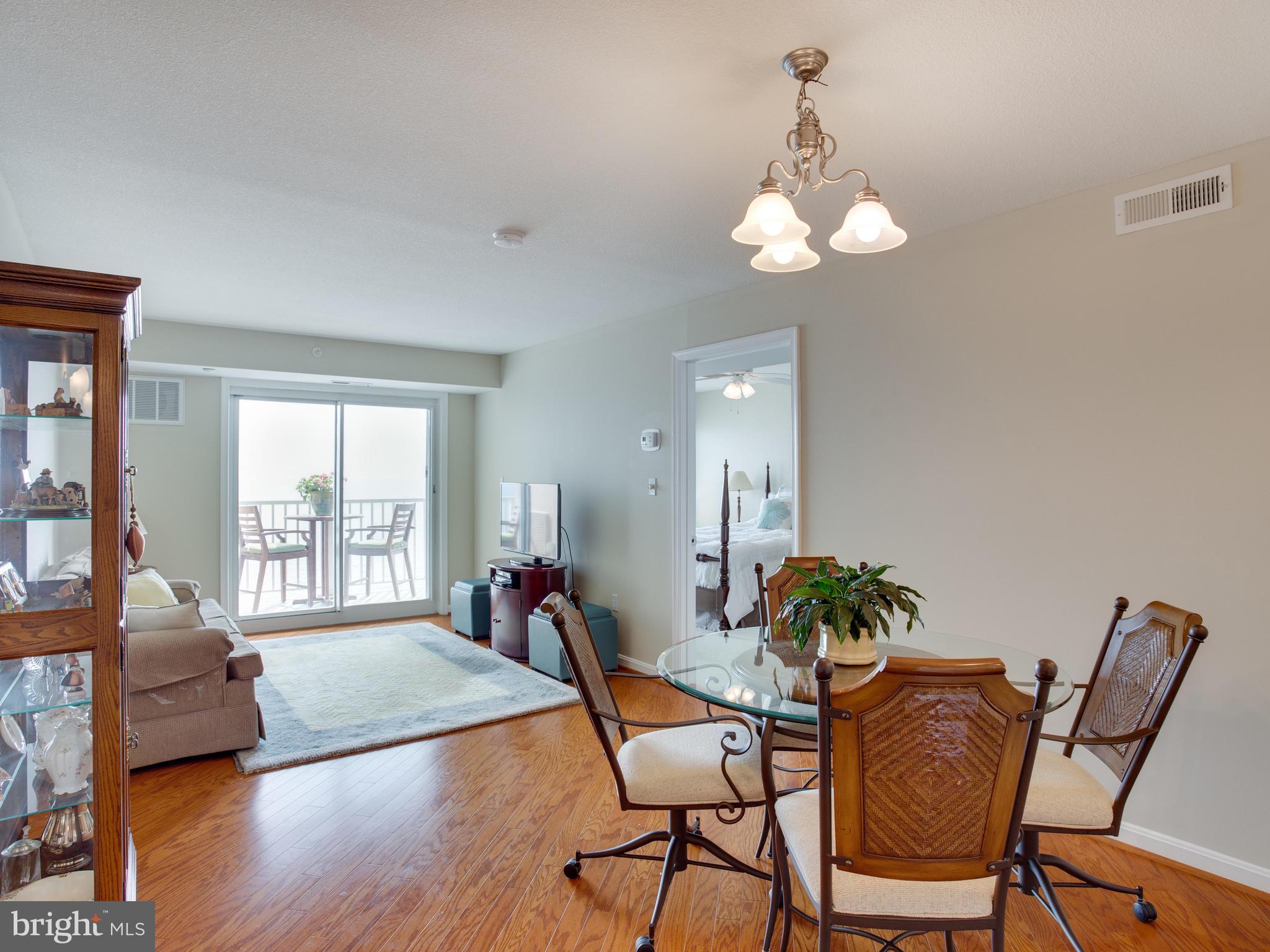 8501 Bayside Road, Unit 606 Chesapeake Beach, MD 20732 - Photo 3 of 32 Dining and Living room