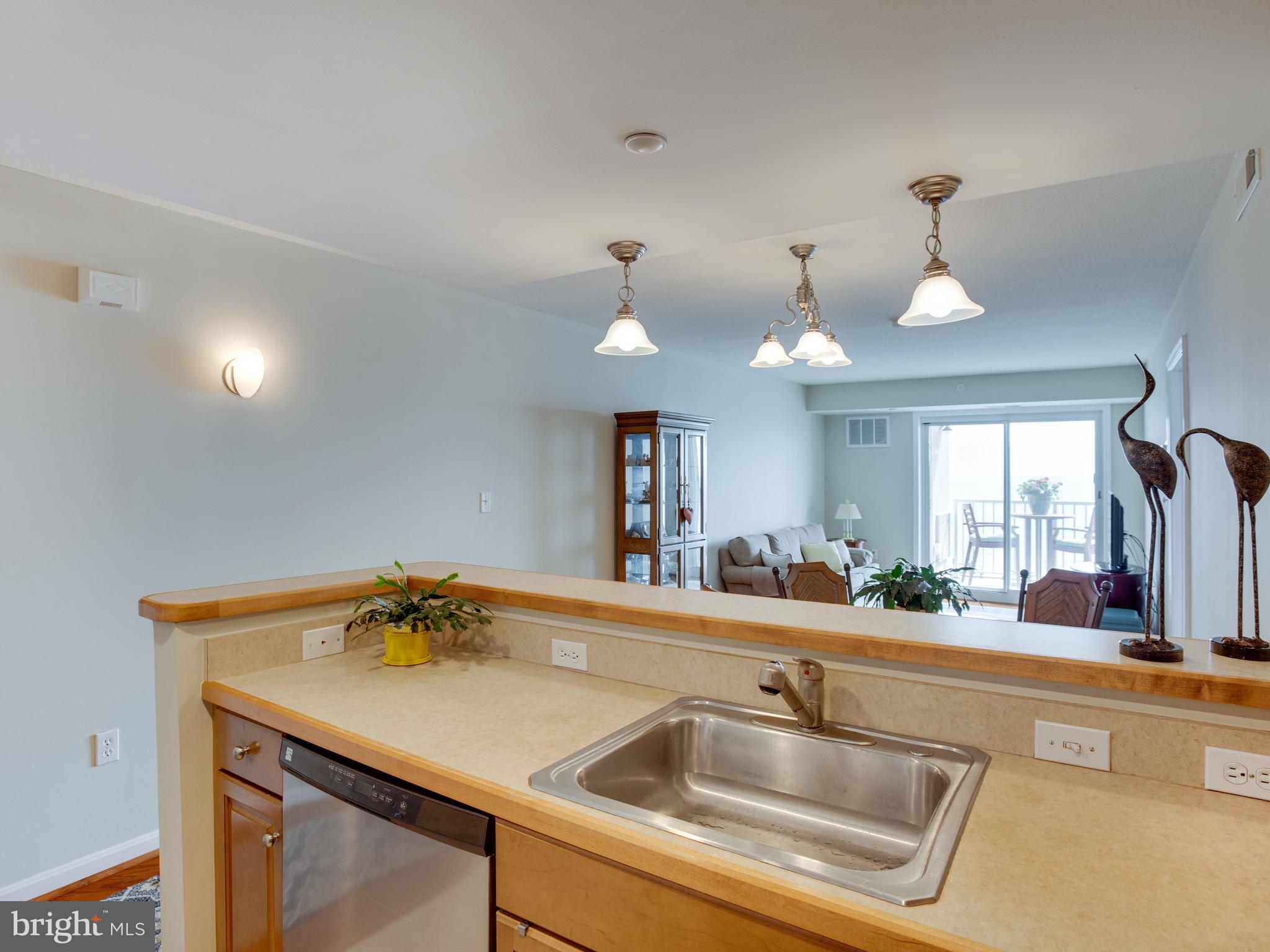 8501 Bayside Road, Unit 606 Chesapeake Beach, MD 20732 - Photo 27 of 32 Enjoy the Bay view from your kitchen