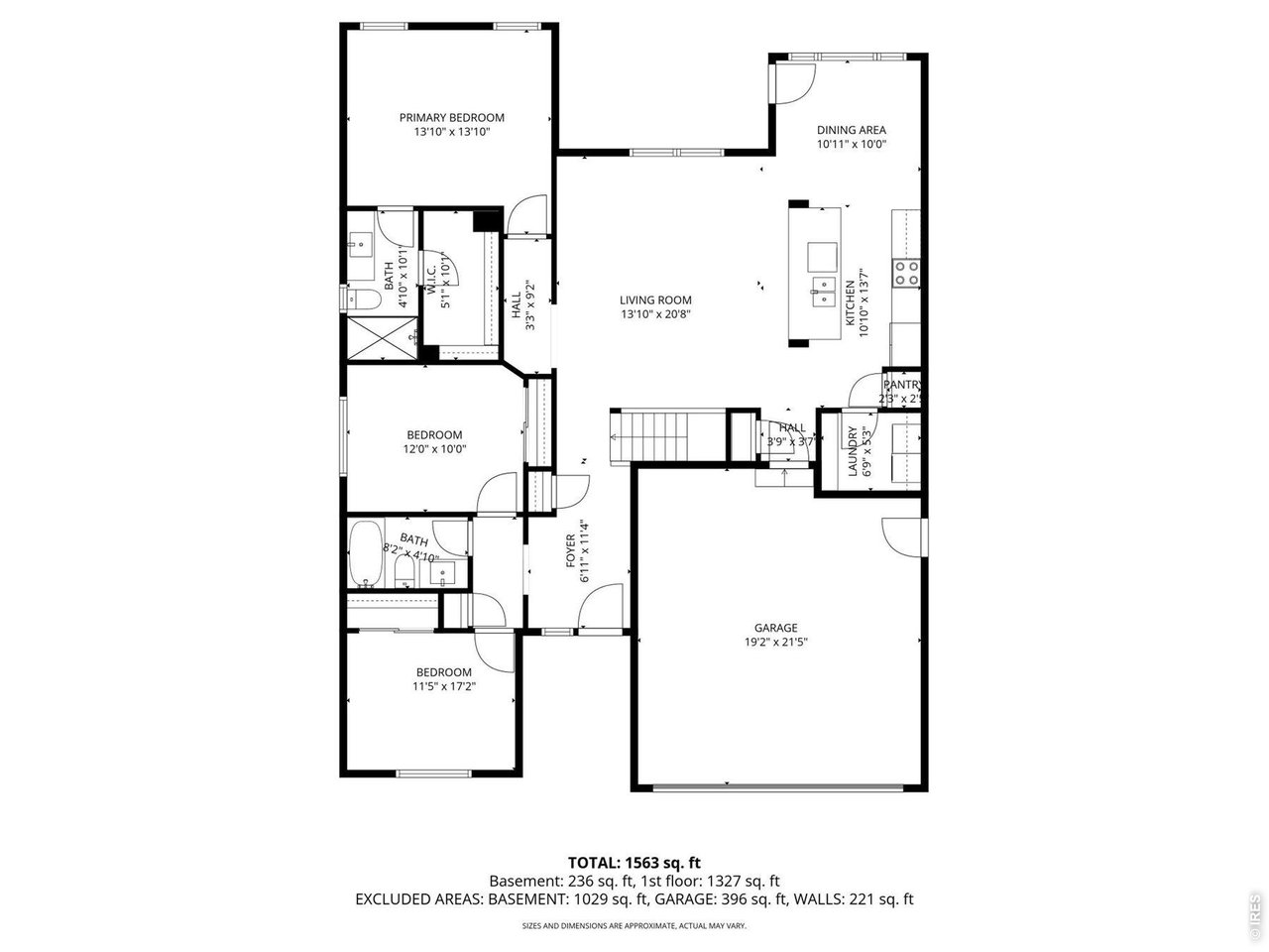 7545 McClellan Road Wellington, CO 80549 - Photo 40 of 42 Main-level floorplan