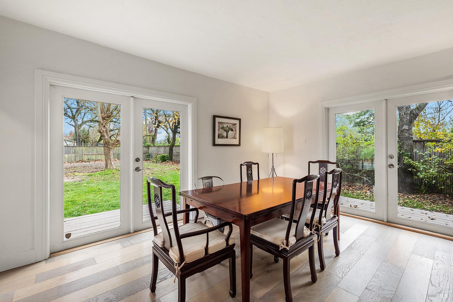 1979 Ludwig Avenue Santa Rosa, CA 95407 - Photo 10 of 52 a view of a dining room with furniture window and outside view