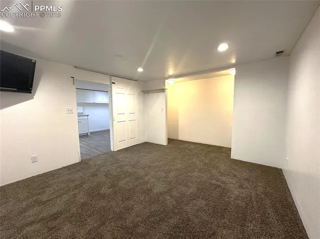 a view of storage and utility room