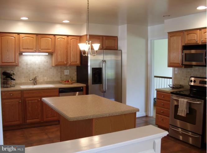 4520 Braddock Road Alexandria, VA 22312 - Photo 3 of 30 Remodeled kitchen with stainless steel appliances