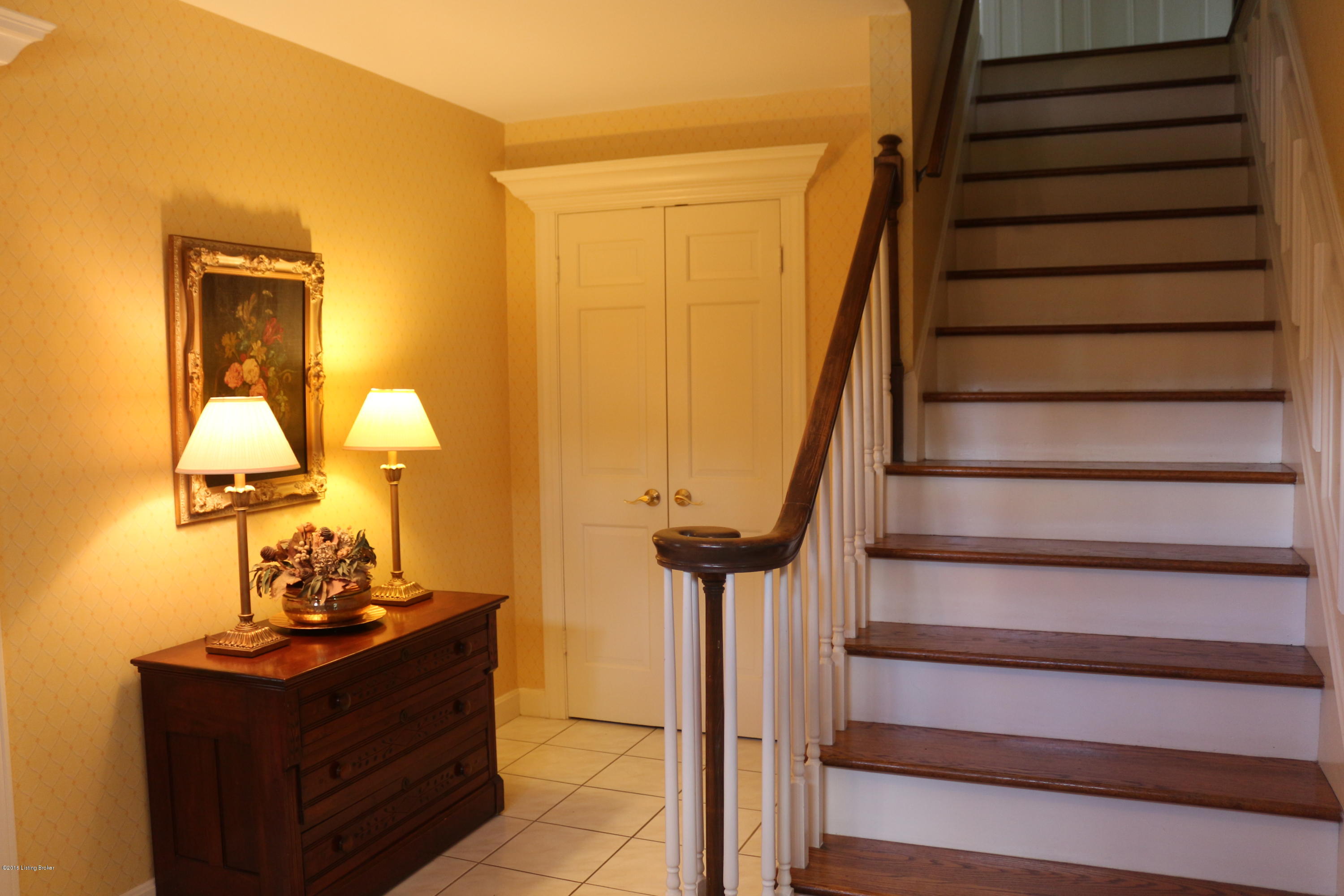 Ceramic tile entry