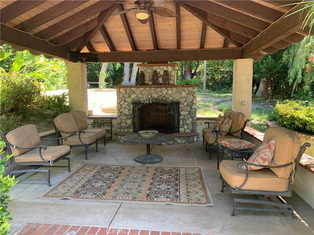 a view of a city with mountains in the background