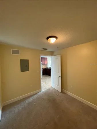 a view of empty room