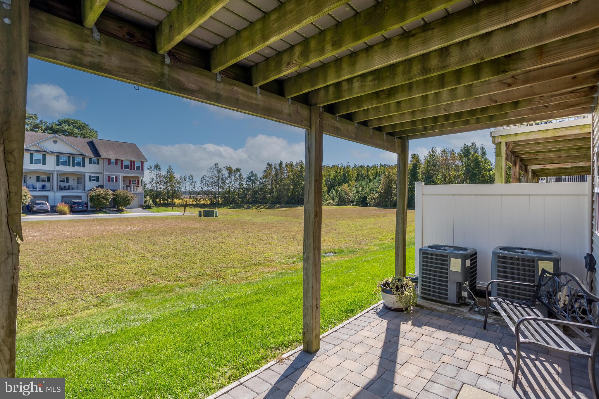 29825 Beach Air Landing Road, Unit 74 Dagsboro, DE 19939 - Photo 36 of 41 LOWER LEVEL PATIO