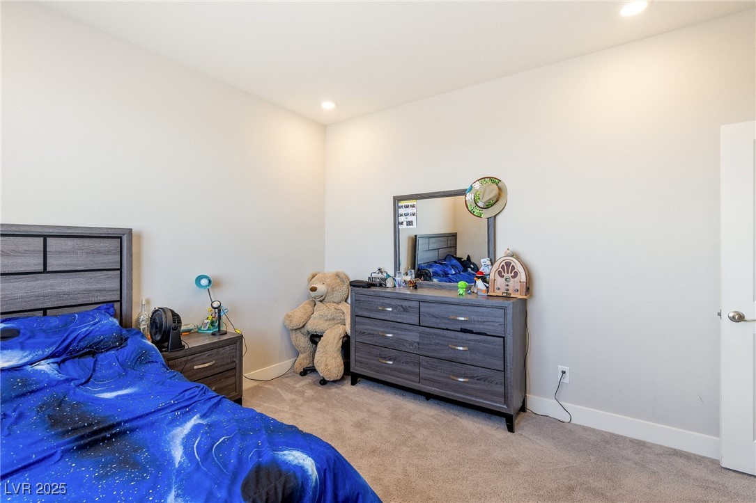 5592 Hickory Tree Street Las Vegas, NV 89149 - Photo 54 of 87 Bedroom with carpet flooring and recessed lighting