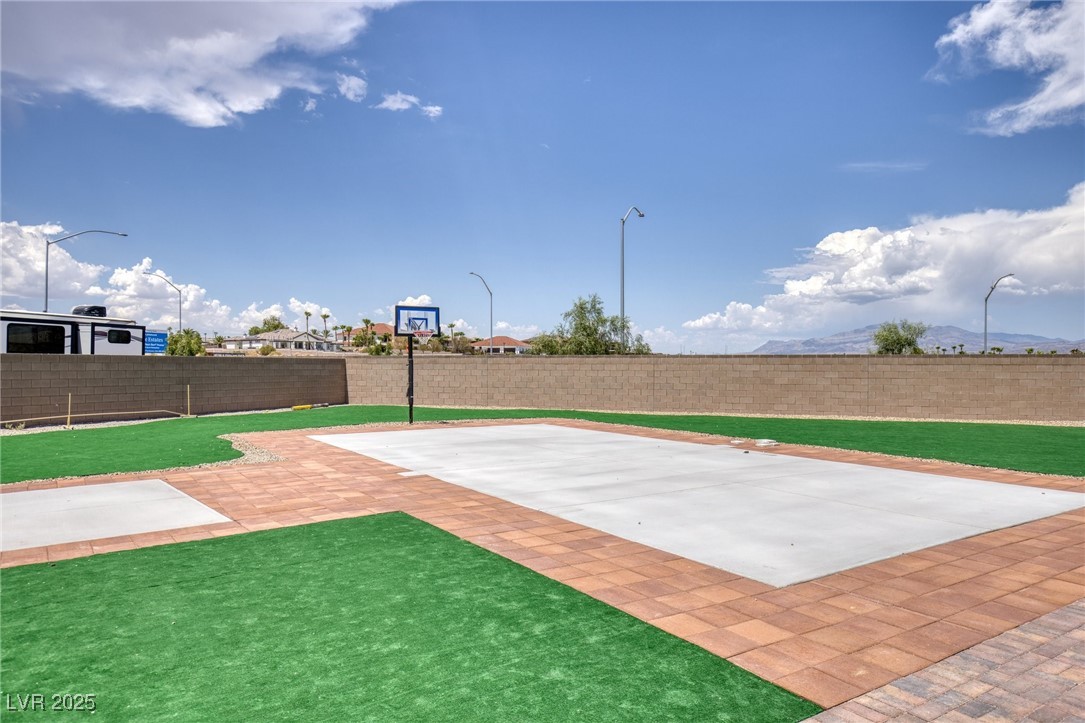 5592 Hickory Tree Street Las Vegas, NV 89149 - Photo 73 of 87 View of sport court featuring basketball hoop
