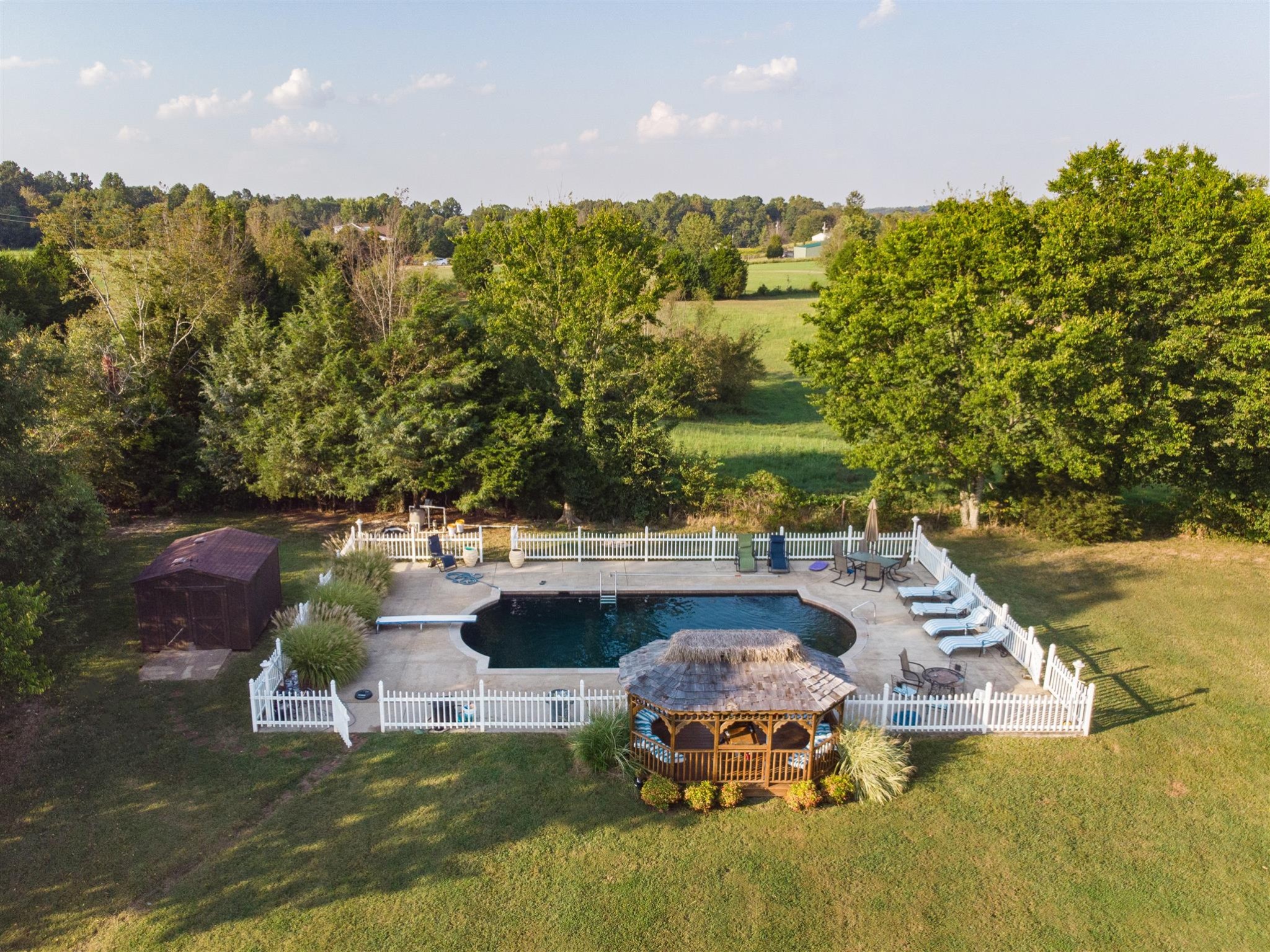 2732 Jack Teasley Road Pleasant View, TN 37146 - Photo 24 of 31 a view of a swimming pool with a yard