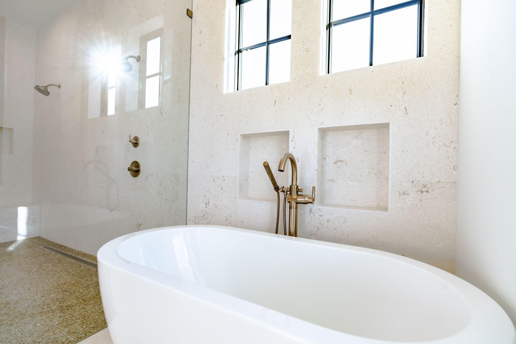 143 Grande Pointe Cir Inlet Beach Inlet Beach, FL 32461 - Photo 42 of 51 a white bath tub sitting in a bathroom