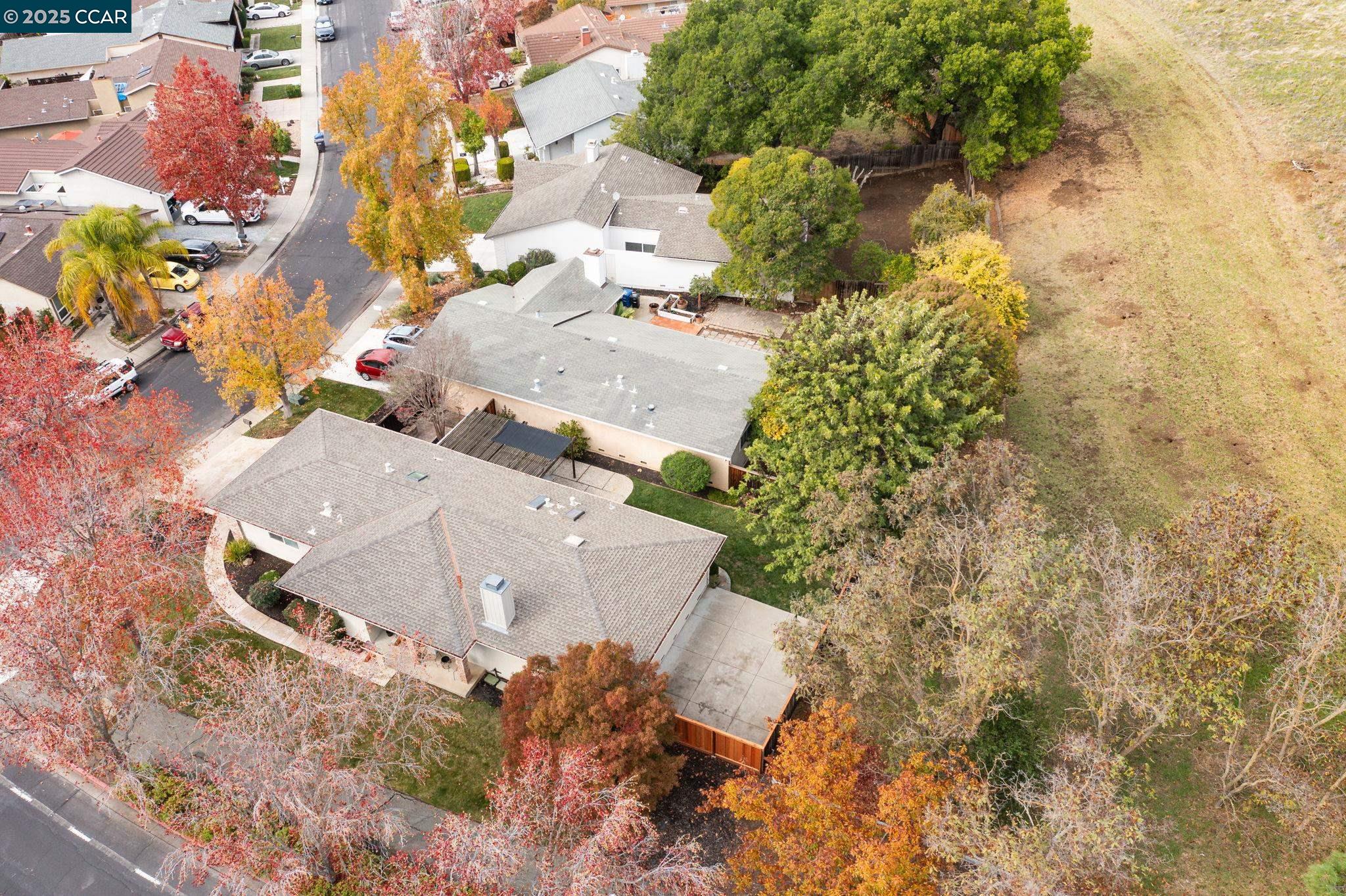 4597 Wildcat Lane Concord, CA 94521 - Photo 52 of 57 an aerial view of residential houses with outdoor space