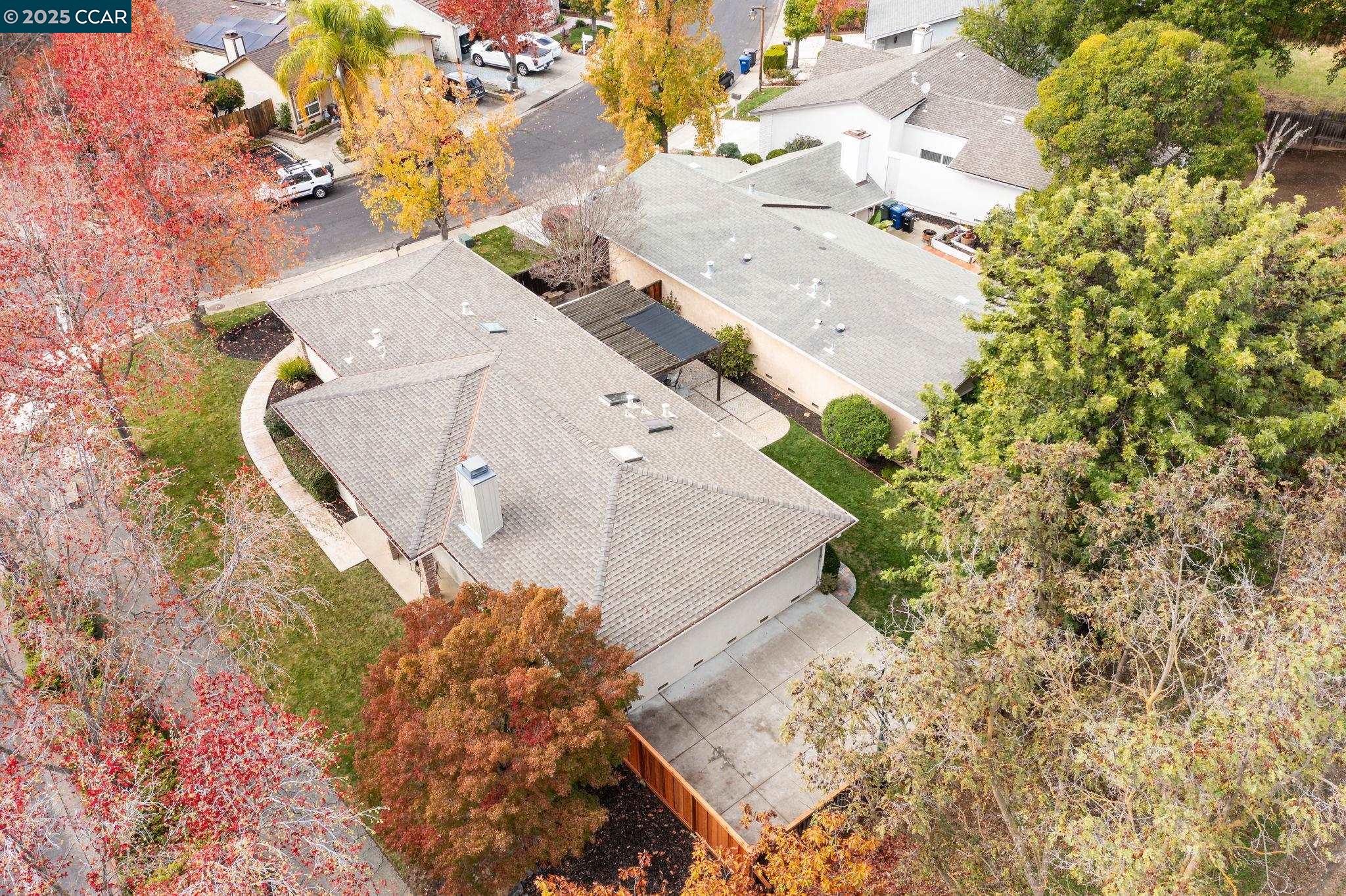 4597 Wildcat Lane Concord, CA 94521 - Photo 53 of 57 an aerial view of residential houses with outdoor space