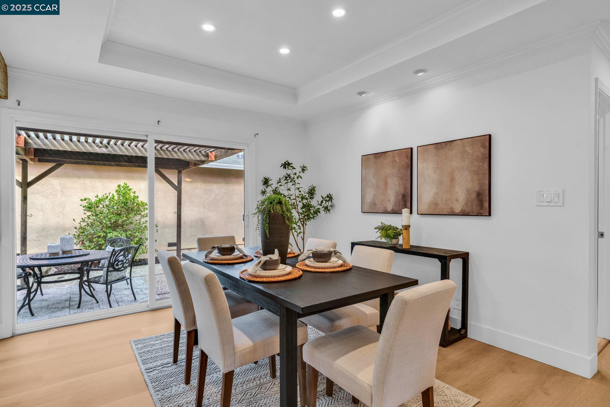 4597 Wildcat Lane Concord, CA 94521 - Photo 10 of 57 a view of a dining room with furniture and window