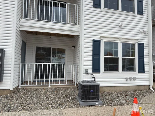 a front view of a house with entryway