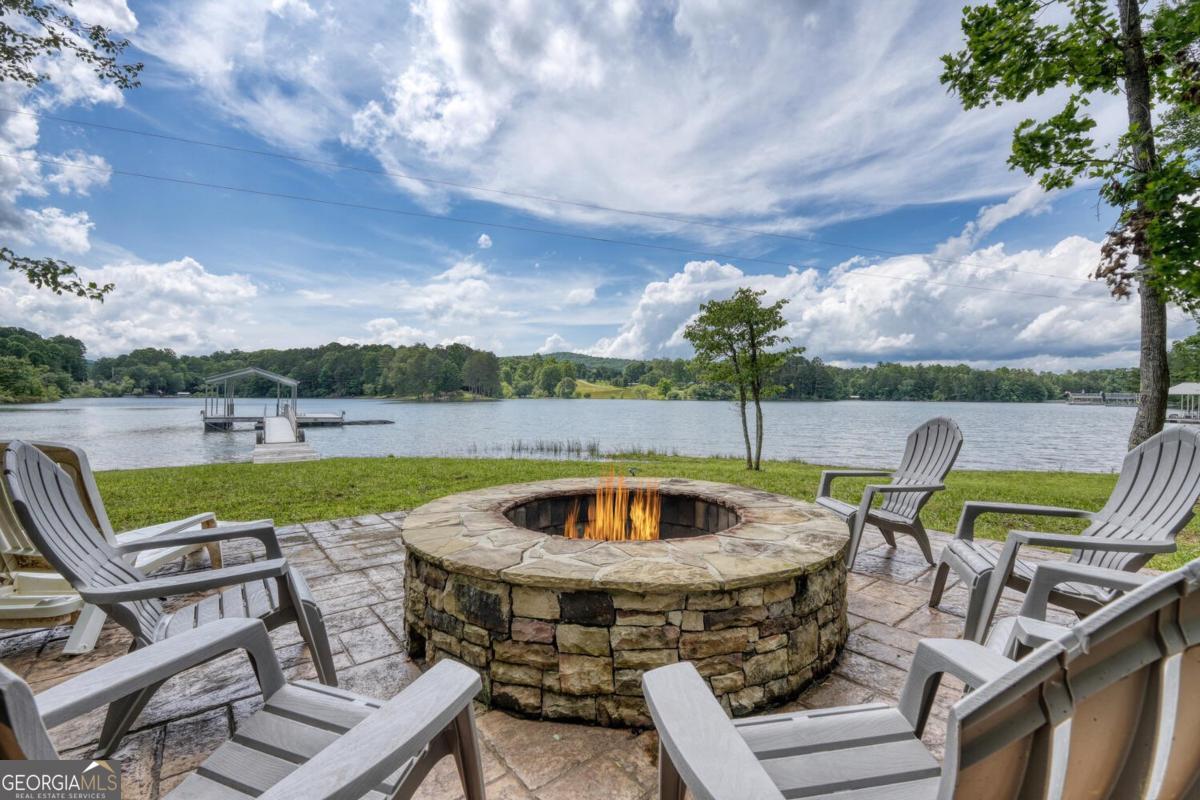 583 Fleenor Road, Unit TR 1 2 3 Blairsville, GA 30512 - Photo 15 of 99 a view of outdoor space with swimming pool and furniture