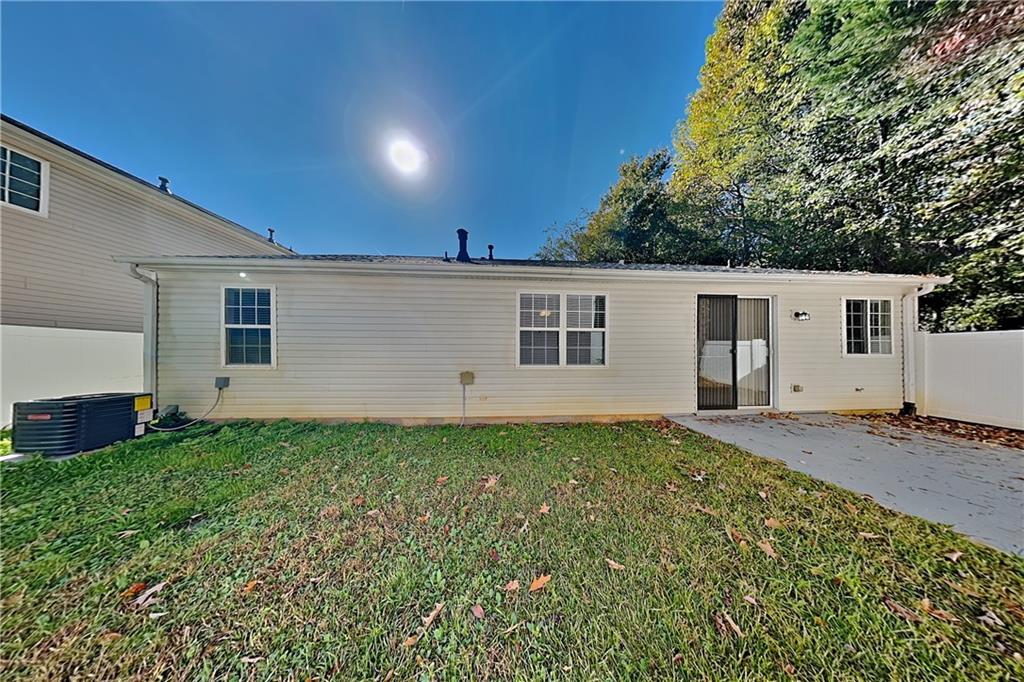 274 Windcroft Lane Northwest Acworth, GA 30101 - Photo 15 of 16 a view of a backyard of the house