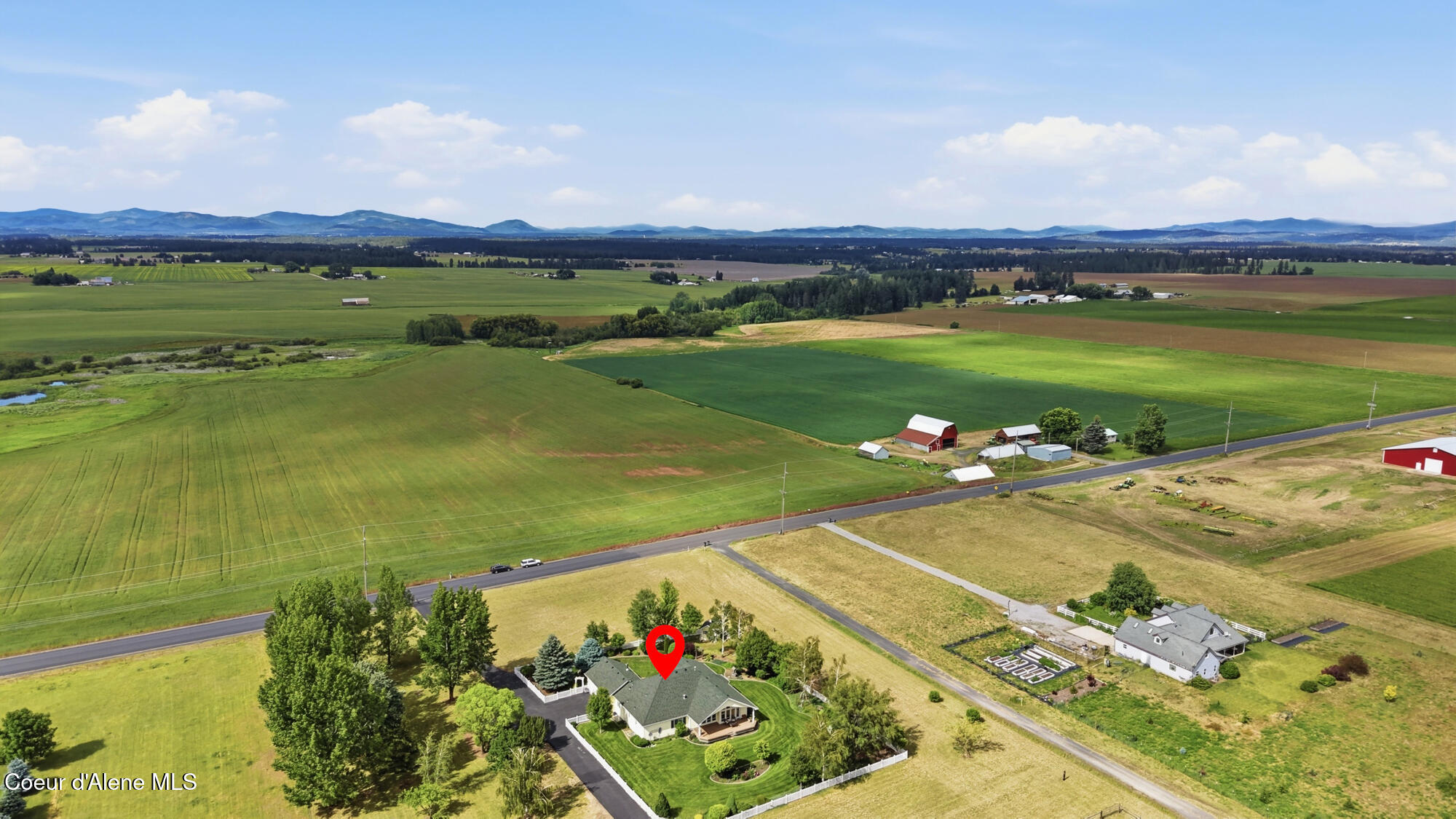 6909 West Ridgeway Road Deer Park, WA 99006 - Photo 67 of 70 drone above 3