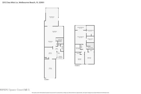 $418,500 | 3312 Sea Mist Lane, Melbourne Beach, FL 32951