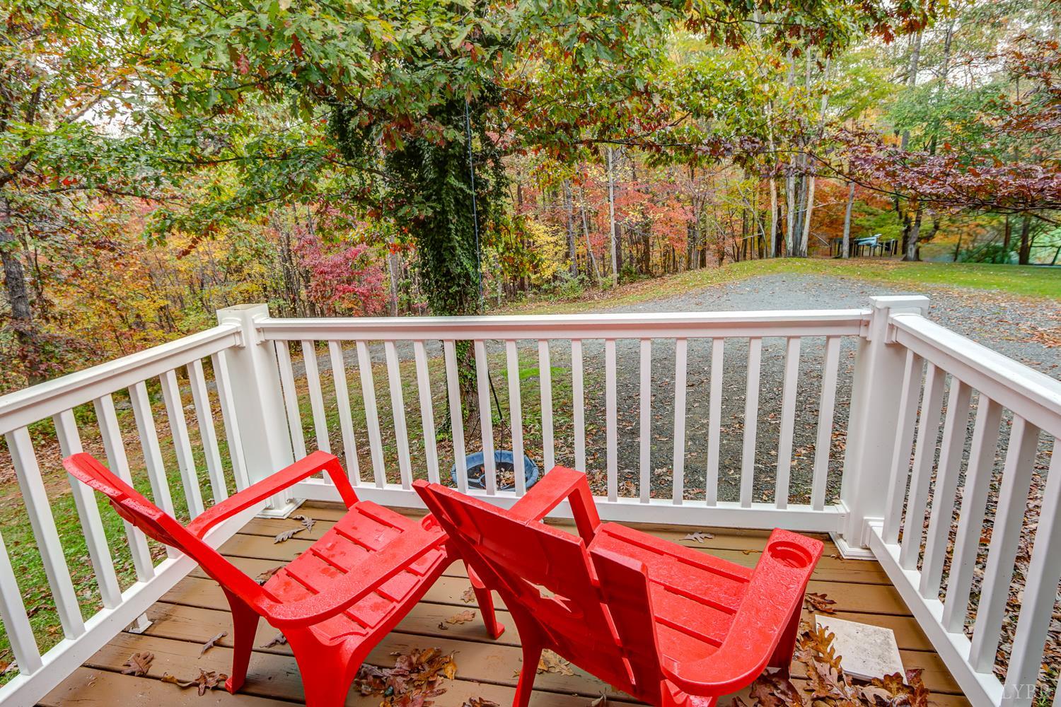 2019 Country Club Road Hurt, VA 24563 - Photo 37 of 39 a view of a two chairs in the deck